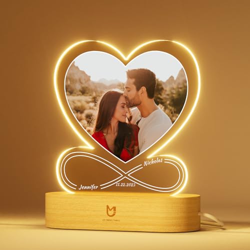 Custom night light in cast acrylic, oval