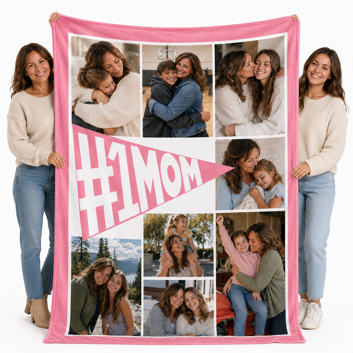 Custom pajama pants in soft brushed polyester