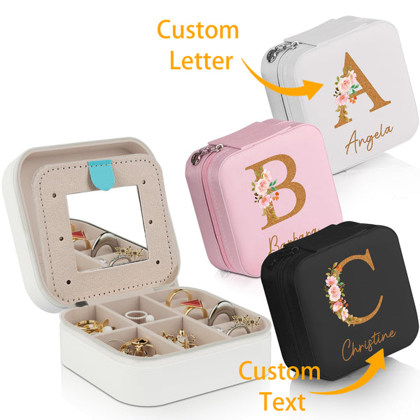 Portable Small Travel Custom Jewelry Organizer