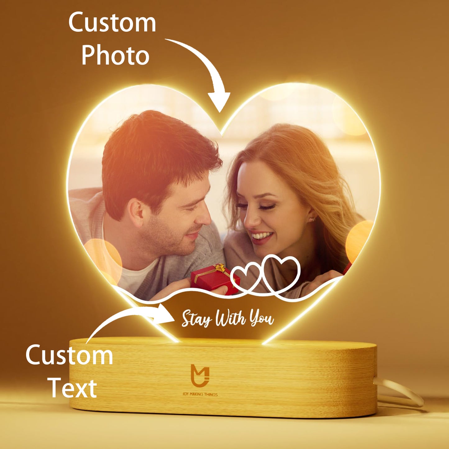 Customized Memorial Night Lights - Love Lights