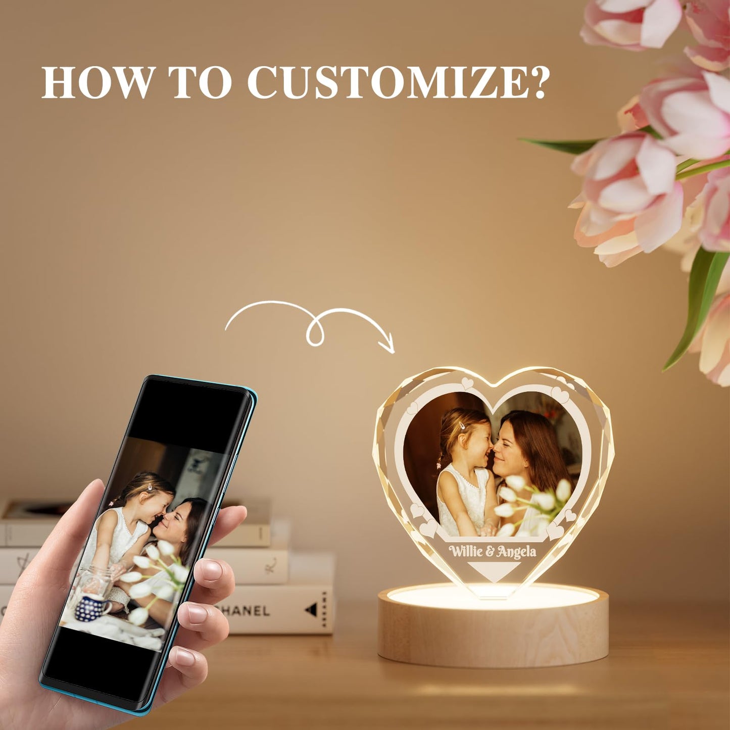 Personalized Gifts 3D Crystal
