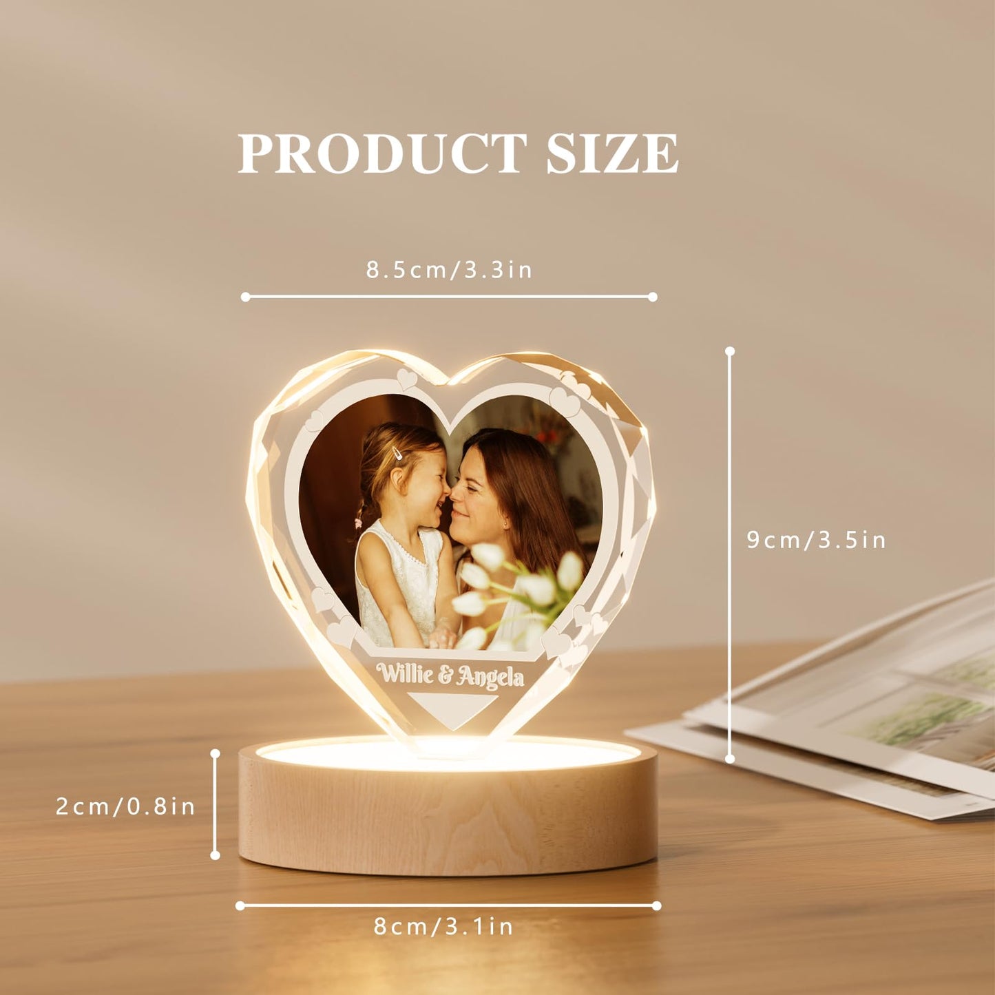 Personalized Gifts 3D Crystal