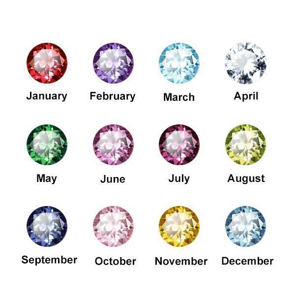 Personalized Name Bracelets with Birthstone