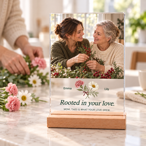 Personalized Acrylic Photo Plaque for Mom — product image 9