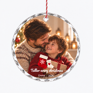 Personalized Christmas Ornament for Dad & Son — product image 3
