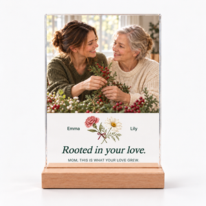 Personalized Acrylic Photo Plaque for Mom — product image 2