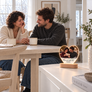 Personalized Heart Night Light for Couples — product image 4
