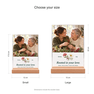 Personalized Acrylic Photo Plaque for Mom — product image 3