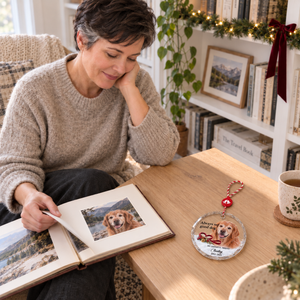 Personalized Pet Memorial Ornament — Always My Good Dog