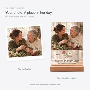Personalized Acrylic Photo Plaque for Mom — product image 4