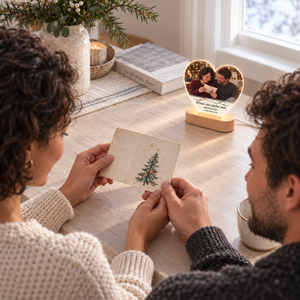 Personalized Heart Night Light for Couples — product image 5