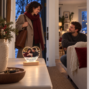 Personalized Heart Night Light for Couples — product image 6