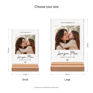 Personalized Acrylic Photo Block for Mom — product image 5