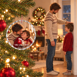 Personalized Christmas Ornament for Dad & Son — product image 6