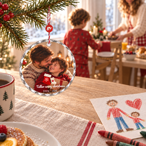 Personalized Christmas Ornament for Dad & Son — product image 7