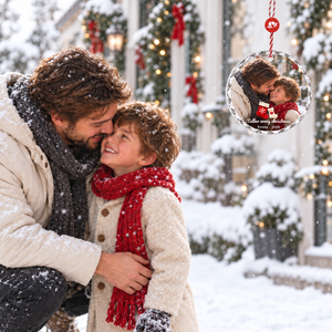 Personalized Christmas Ornament for Dad & Son — product image 8