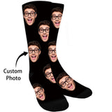 Custom Face Socks with Photo - Personalized Socks for Him & Her