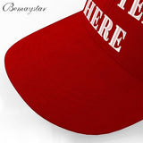 Custom Caps for Men & Women - Personalized Baseball Caps - High-Quality Canvas