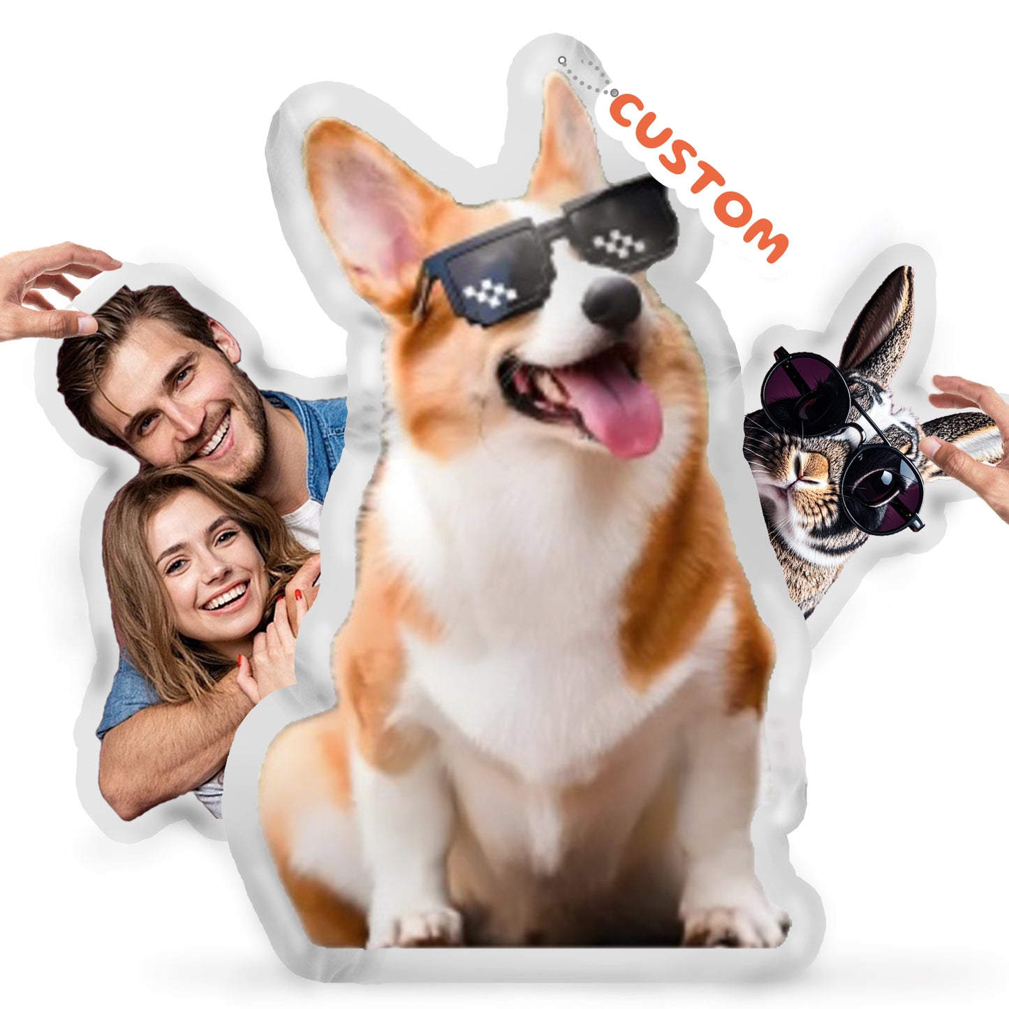 Custom Personalized Pillow with Picture - Custom Face Pillow