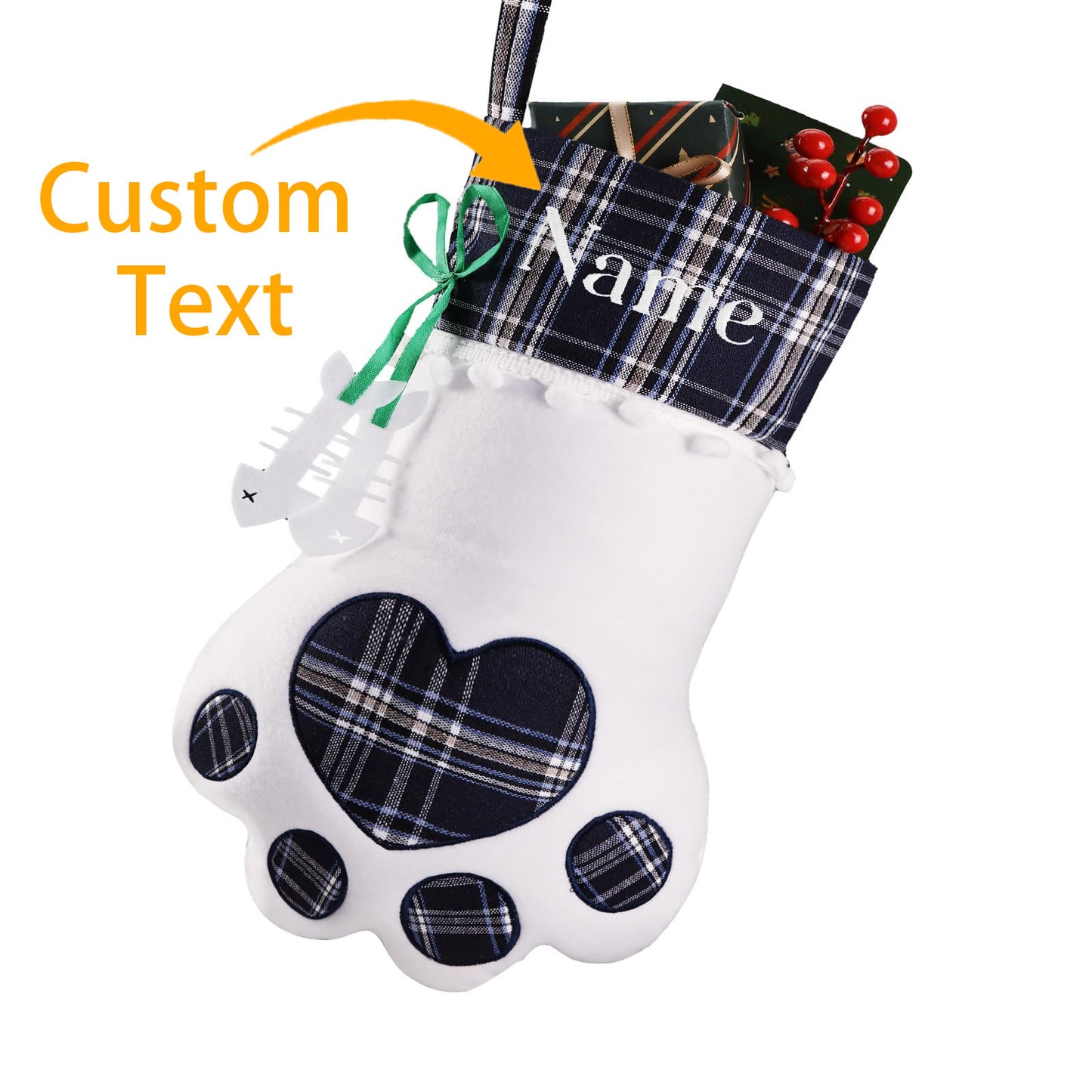 Personalized Dog Christmas Stocking