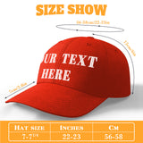 Custom Caps for Men & Women - Personalized Baseball Caps - High-Quality Canvas