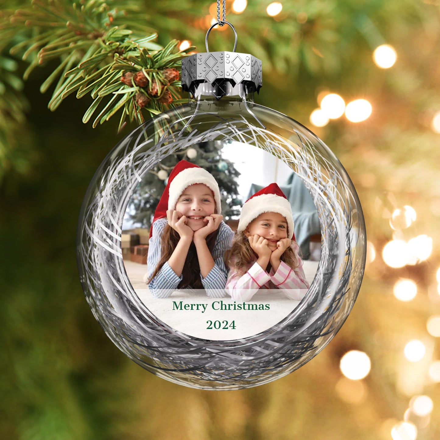 Personalized Photo Christmas Ornaments 2024