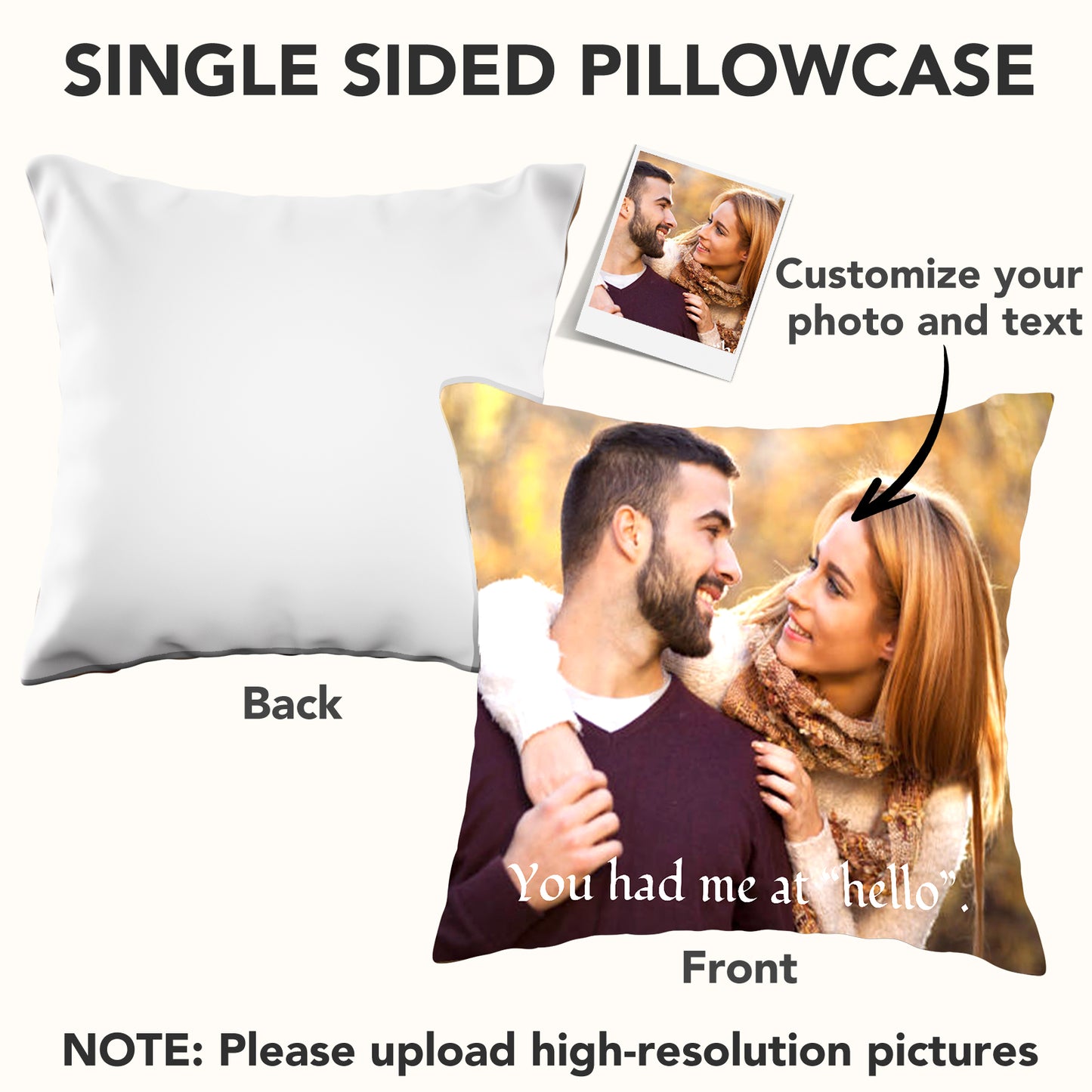 Custom pillows with pictures - Custom pillowcases