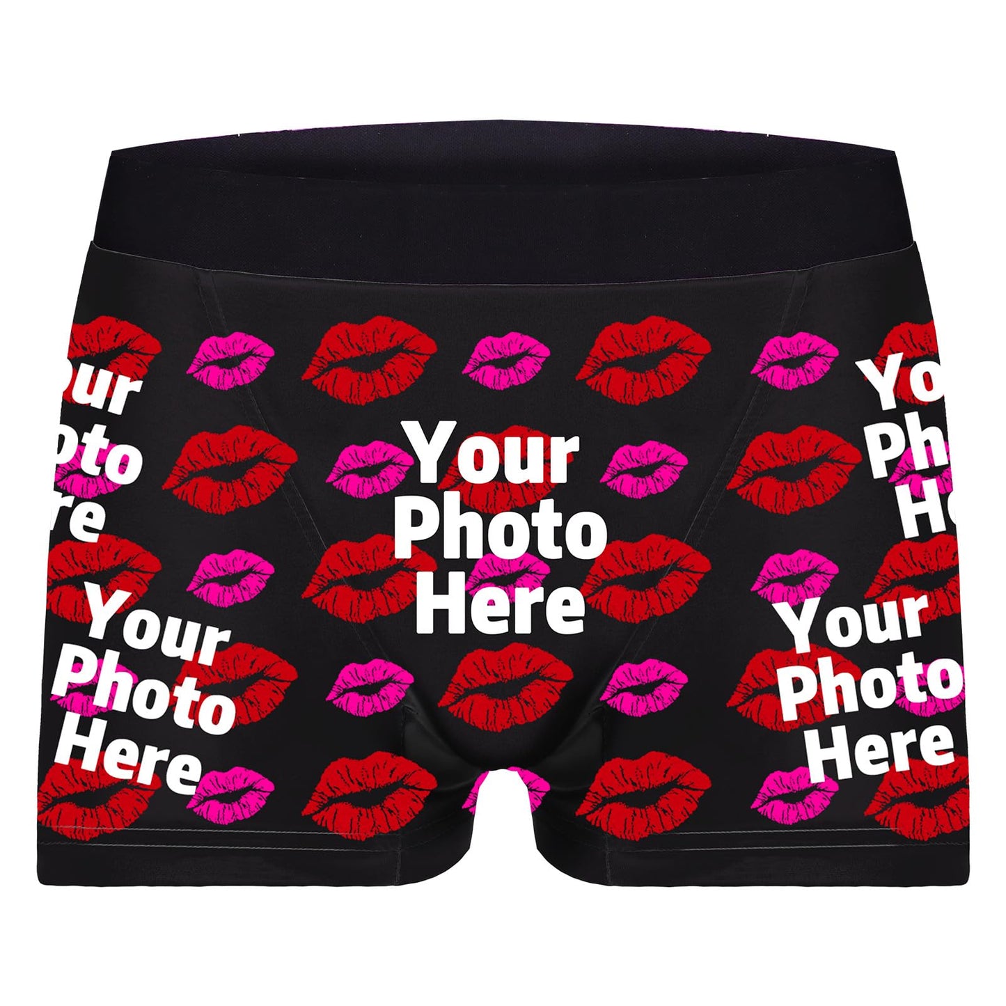 Custom Personalized Men's Facial Expression Boxer Shorts
