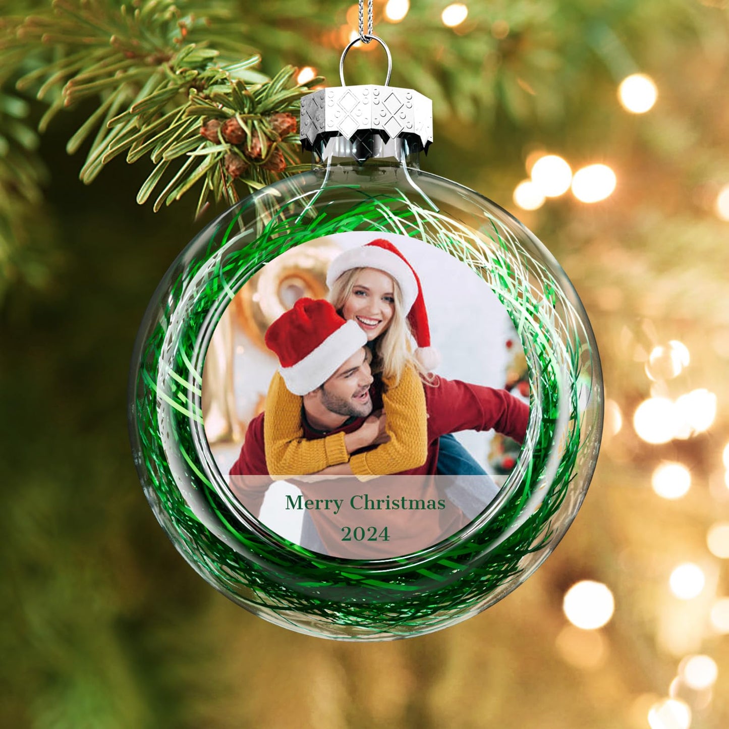 Personalized Photo Christmas Ornaments 2024