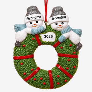 Personalized Christmas Ornament for Grandparents — product image 2
