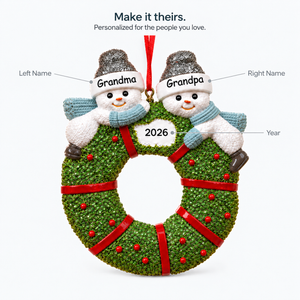 Personalized Christmas Ornament for Grandparents — product image 4
