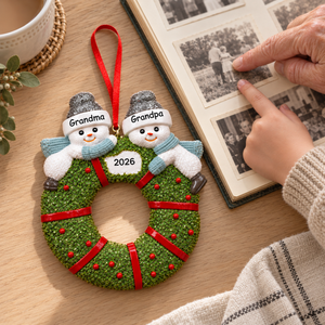 Personalized Christmas Ornament for Grandparents — product image 5