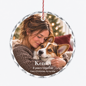 Personalized Christmas Ornament for Couples — product image 2