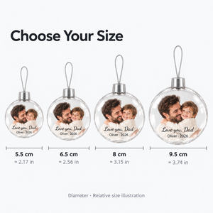 Personalized Christmas Ornament for Dad — product image 5