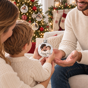 Personalized Christmas Ornament for Dad — product image 8
