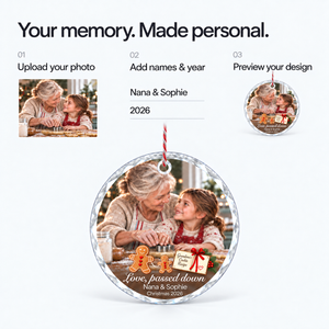 Personalized Christmas Ornament for Grandma — product image 7