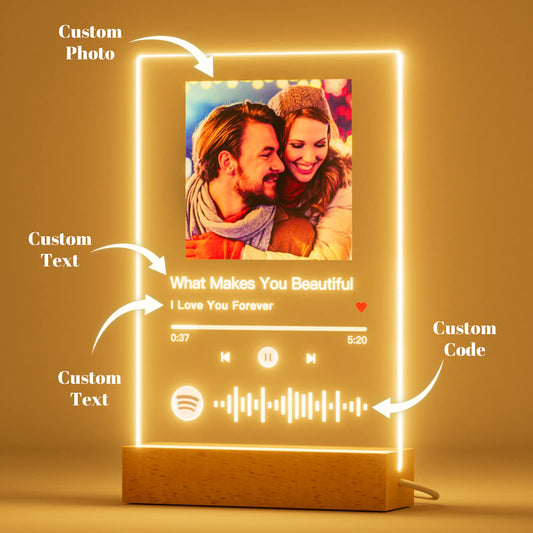 Plaque Personalized Spotify Picture Frame