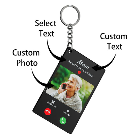 Customized Personalized Commemorative Keychain