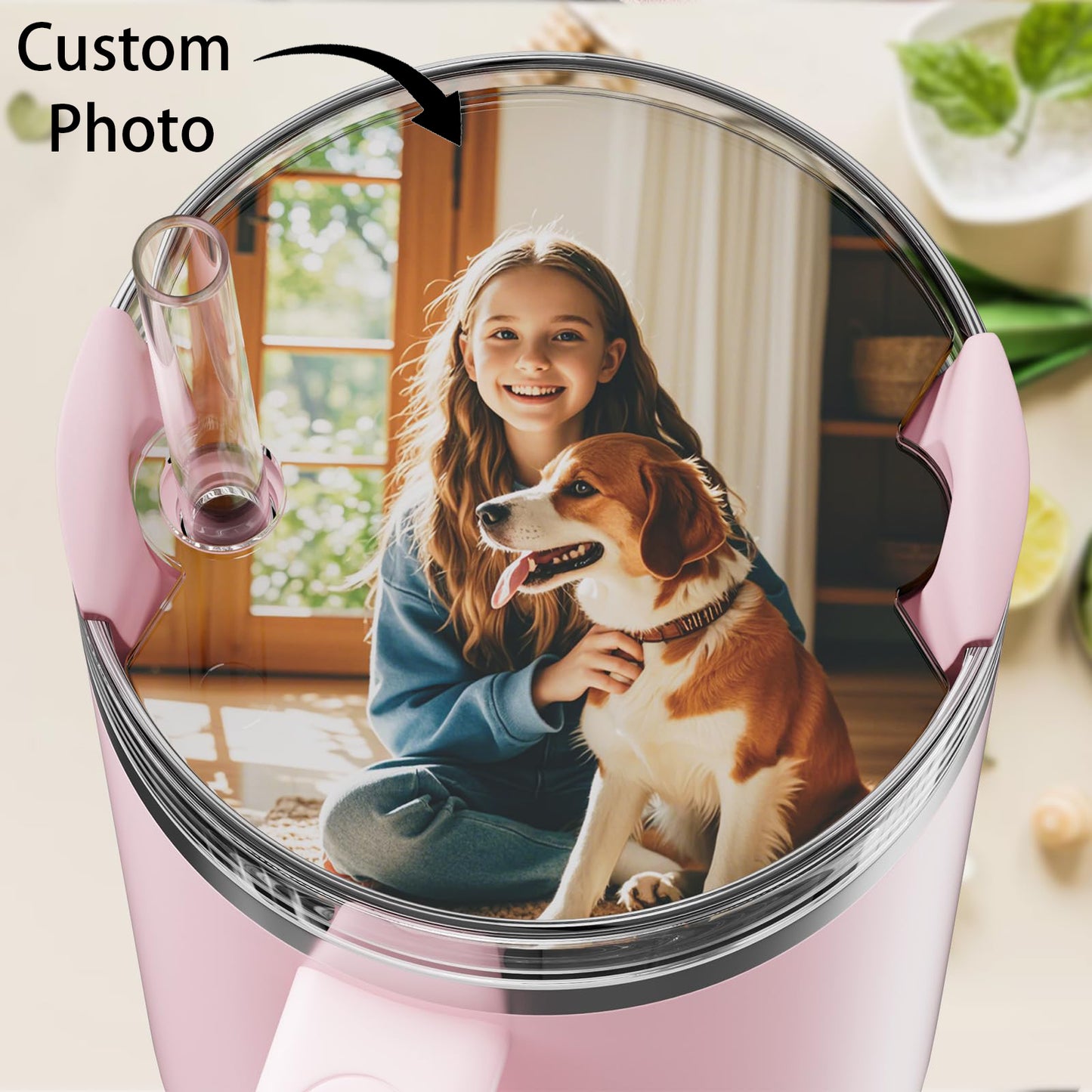 Personalized Stanley Cup Nameplate - 20 oz 30 oz 40 oz Custom Photo