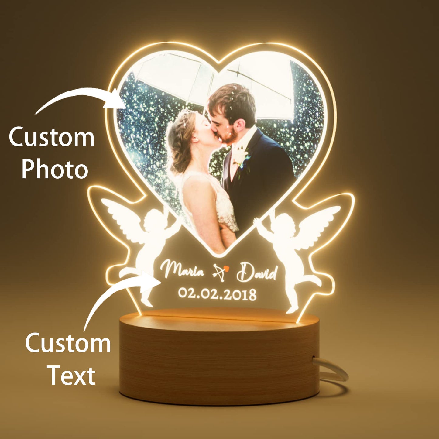 Personalized Night Lamp with Picture