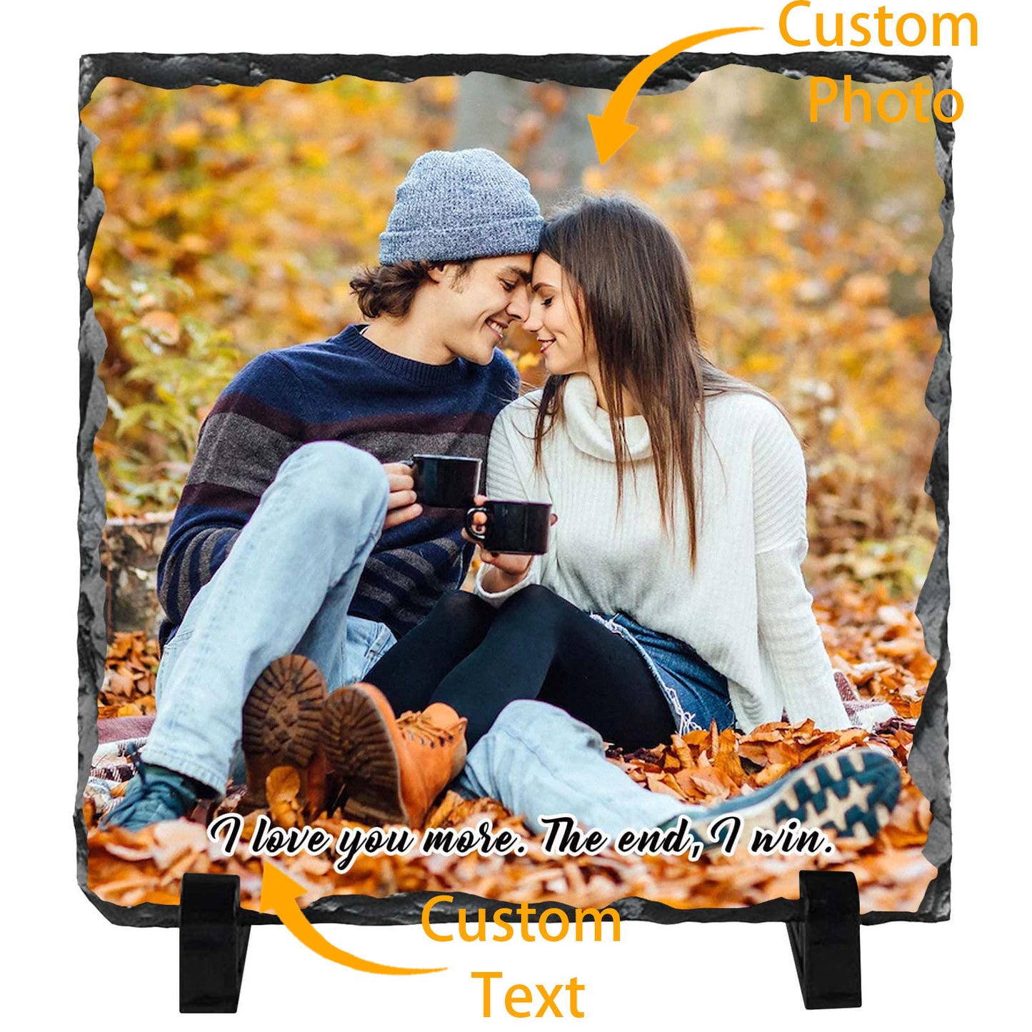 Personalized Picture Stone Frame