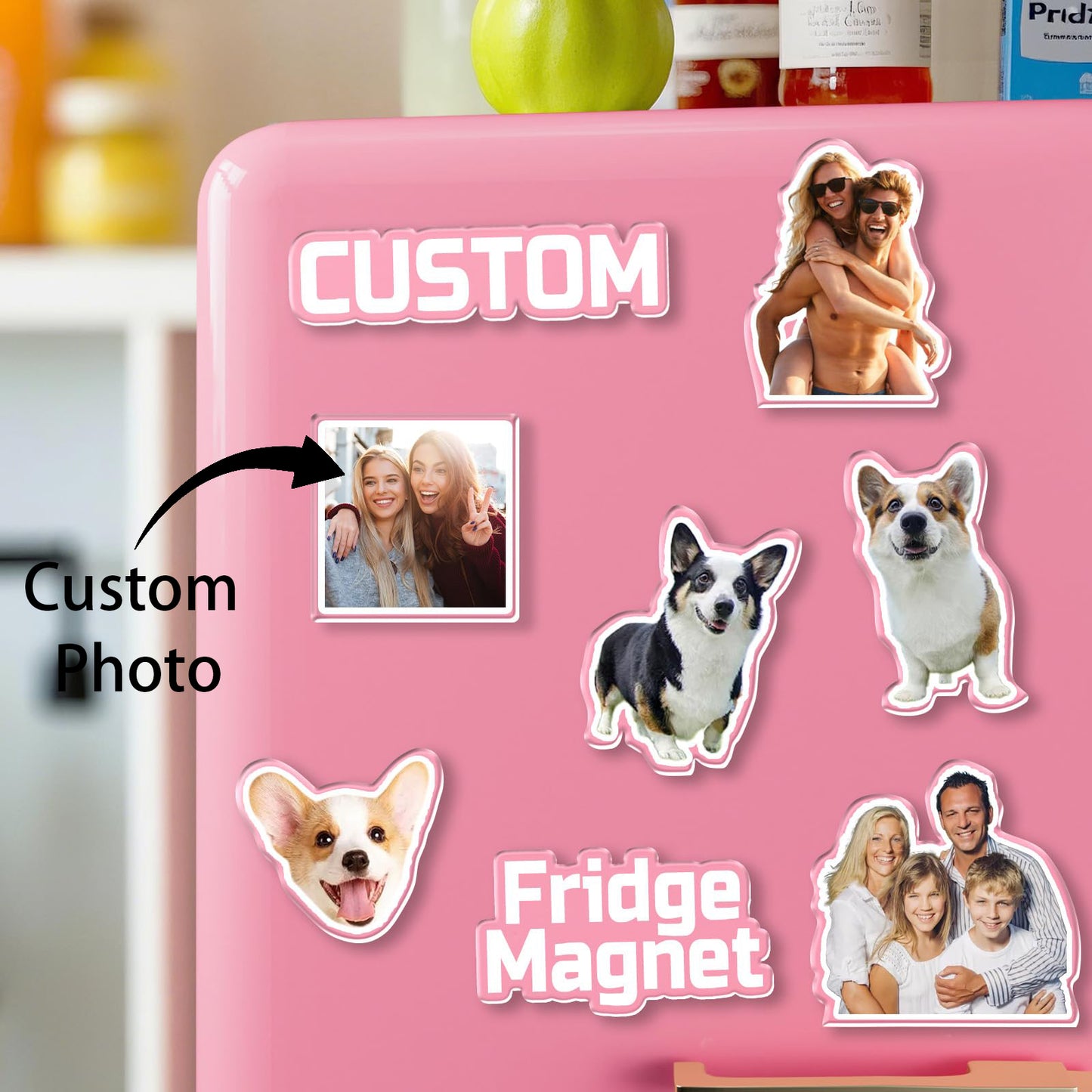 Custom Personalized Fridge Magnets, Home Decor