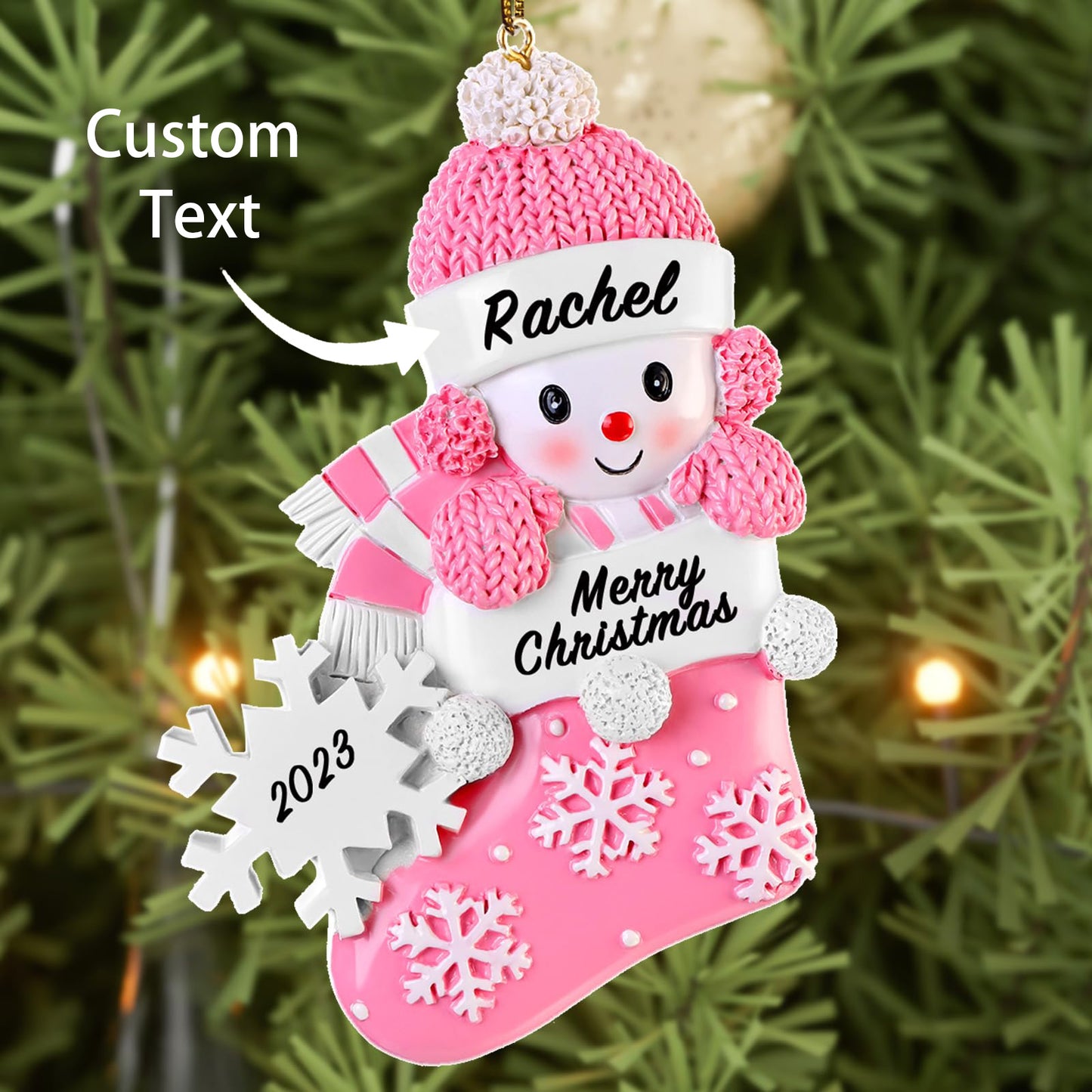 Personalized Baby Christmas Ornaments