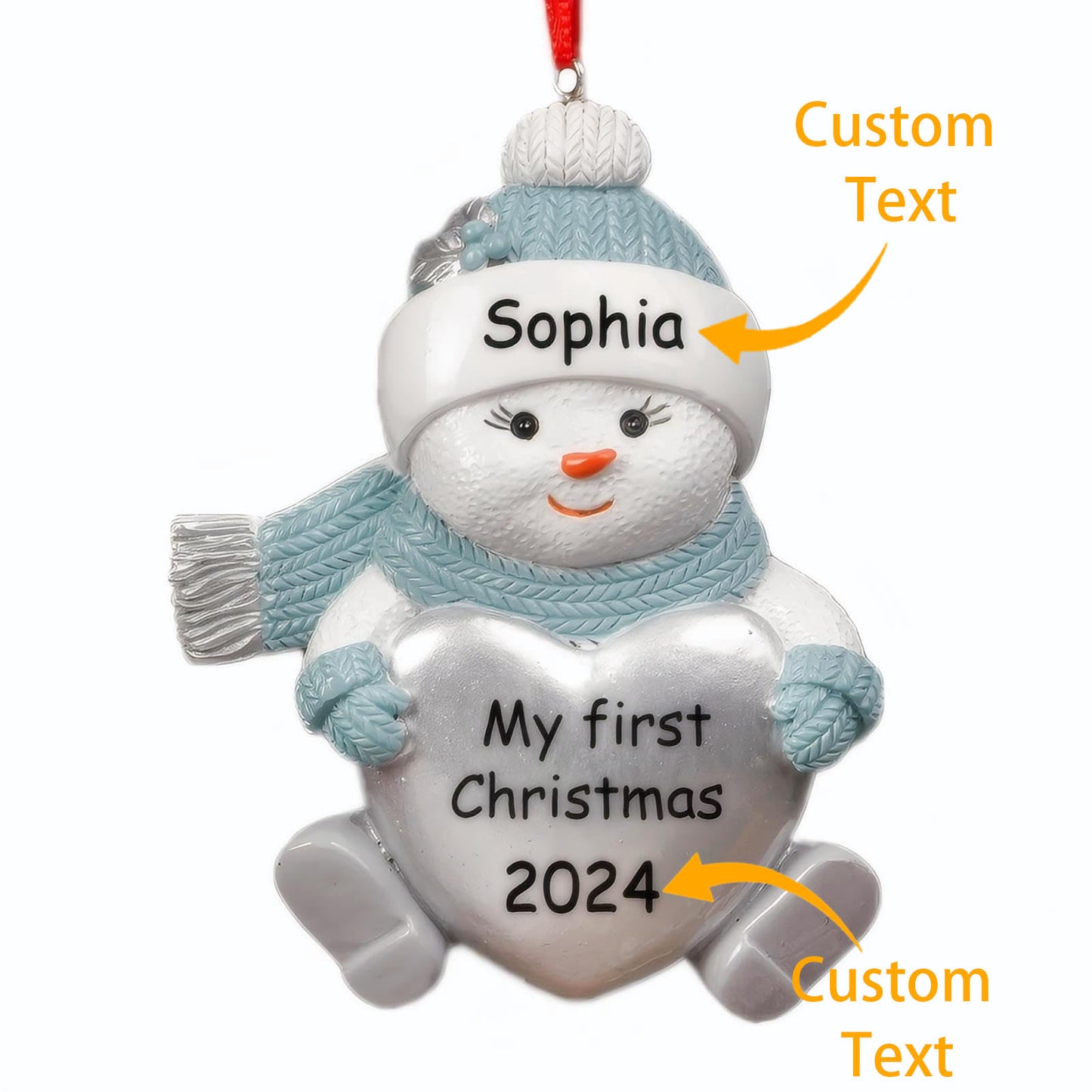 2024 Personalized Baby's First Christmas Ornaments