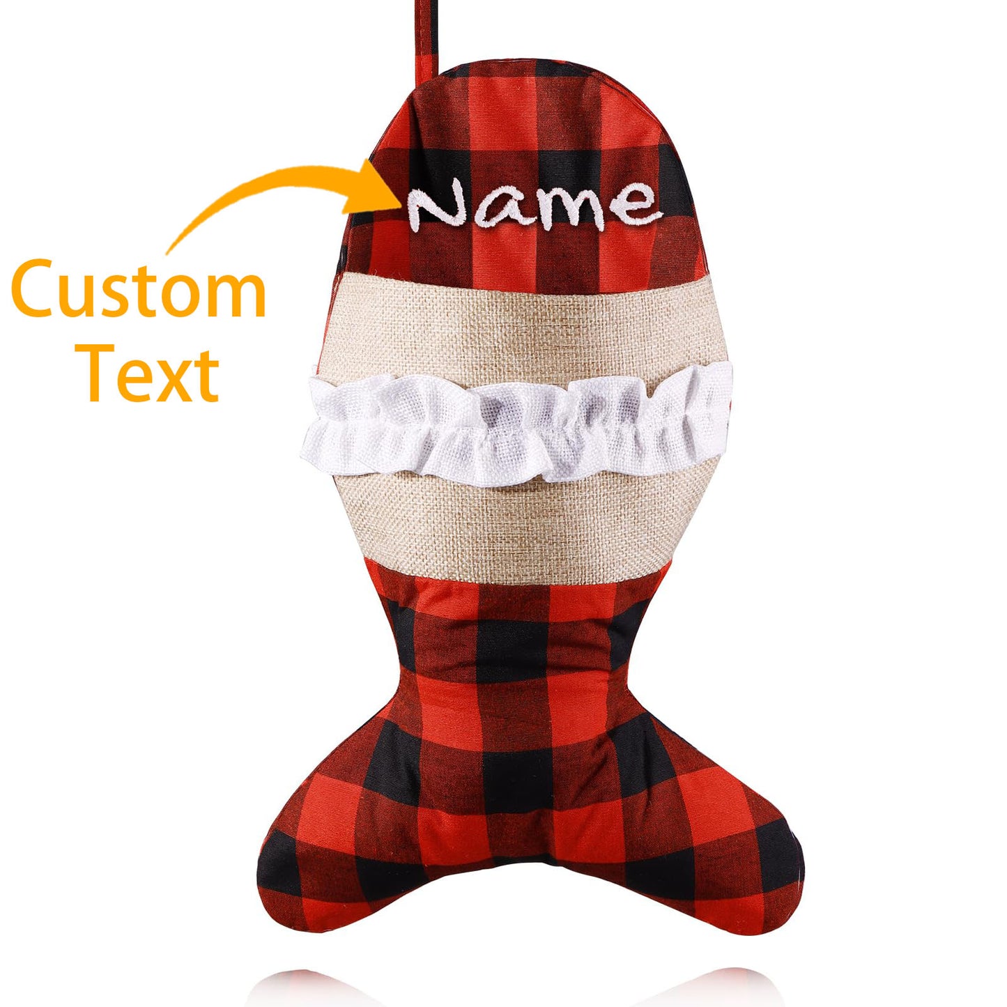 Personalized Cat Christmas Stocking