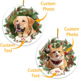 Personalized Dog Christmas Ornaments 2024