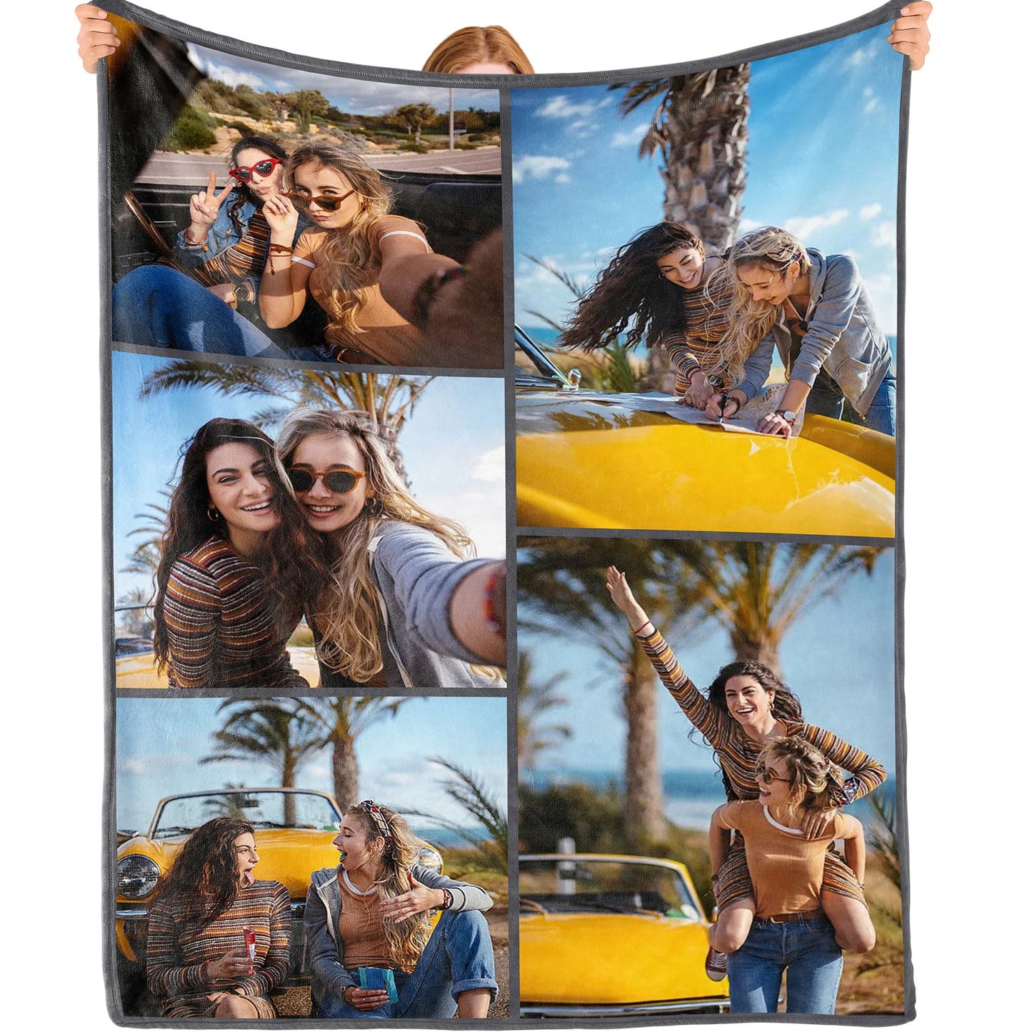 Custom Blanket - Custom Blanket with Photos - 5 Photos
