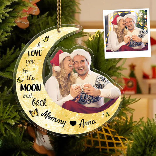 Custom Personalized Couple Christmas Ornaments 2025