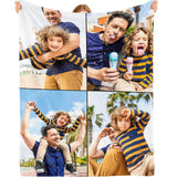 Custom Blanket - Custom Blanket with Photos - 4 Photos