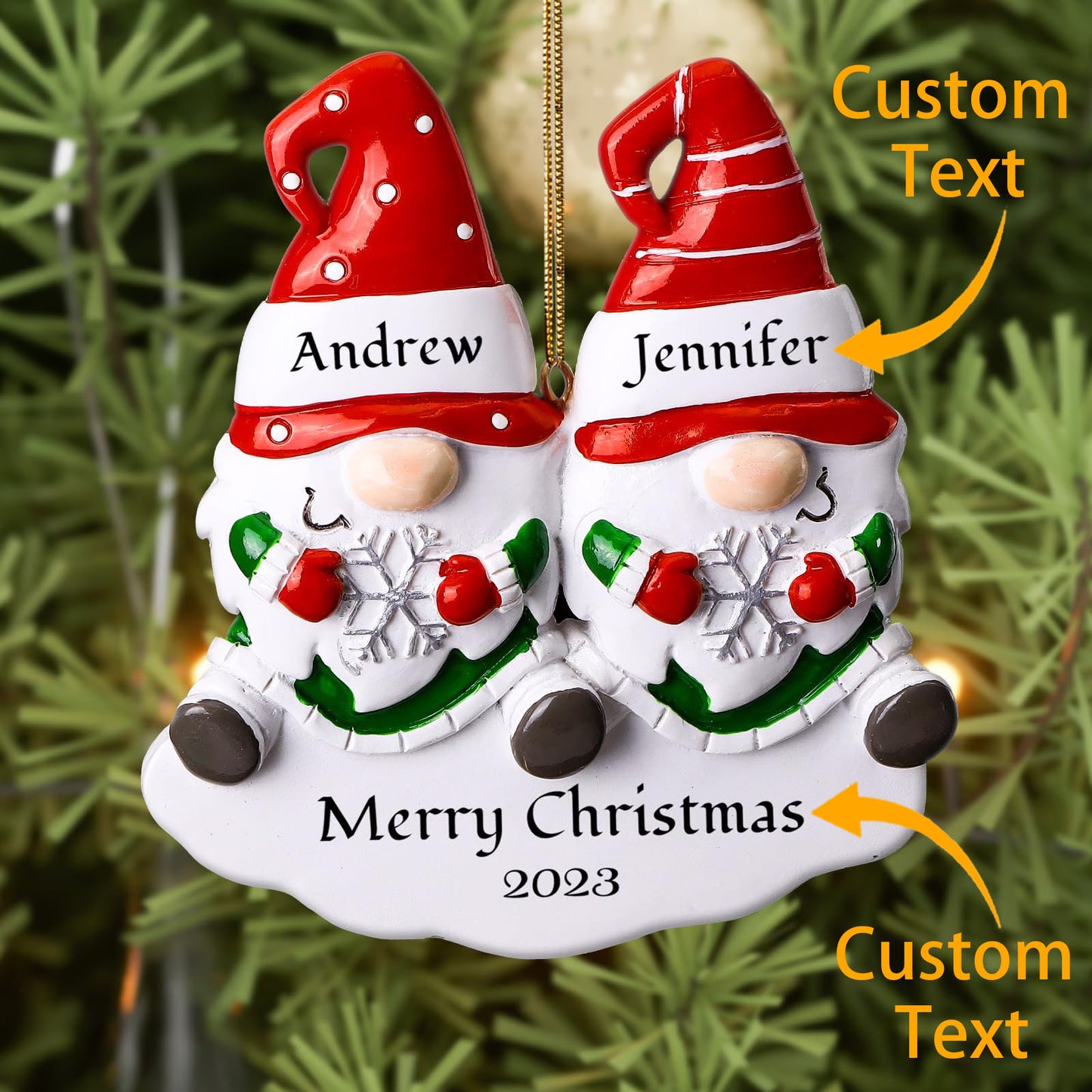 Personalized Family Christmas Ornaments